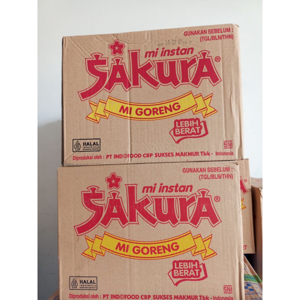 MIE GORENG SAKURA SATU DUS ISI 40