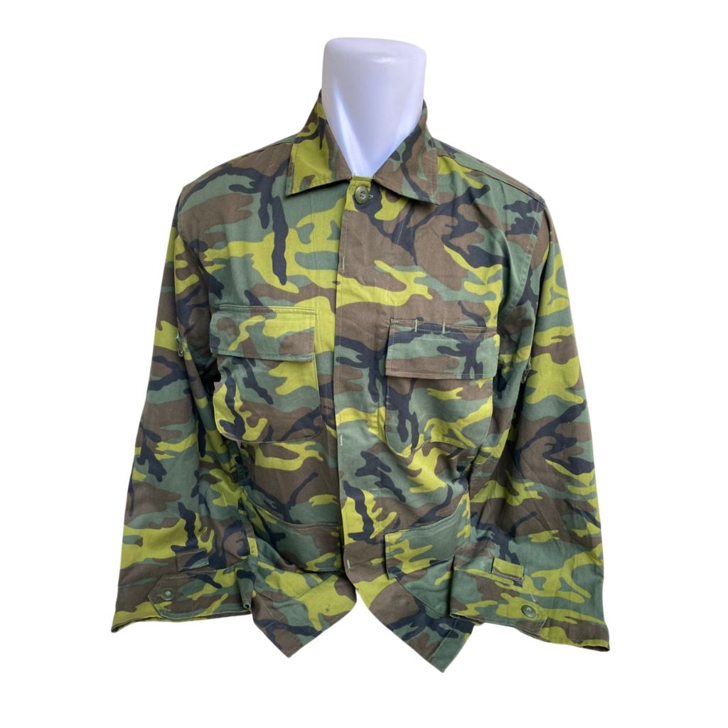 Kemeja BDU Loreng Classic Woodland Cina Taiwan Army (4)