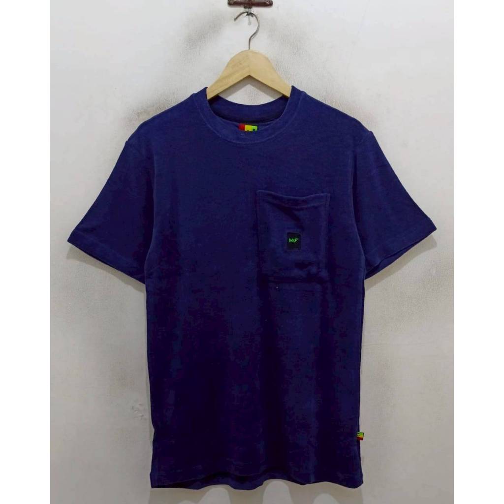 KAOS SAKU T-SHIRT POCKET OVERSIZE MCF SUPPLY PURPLE