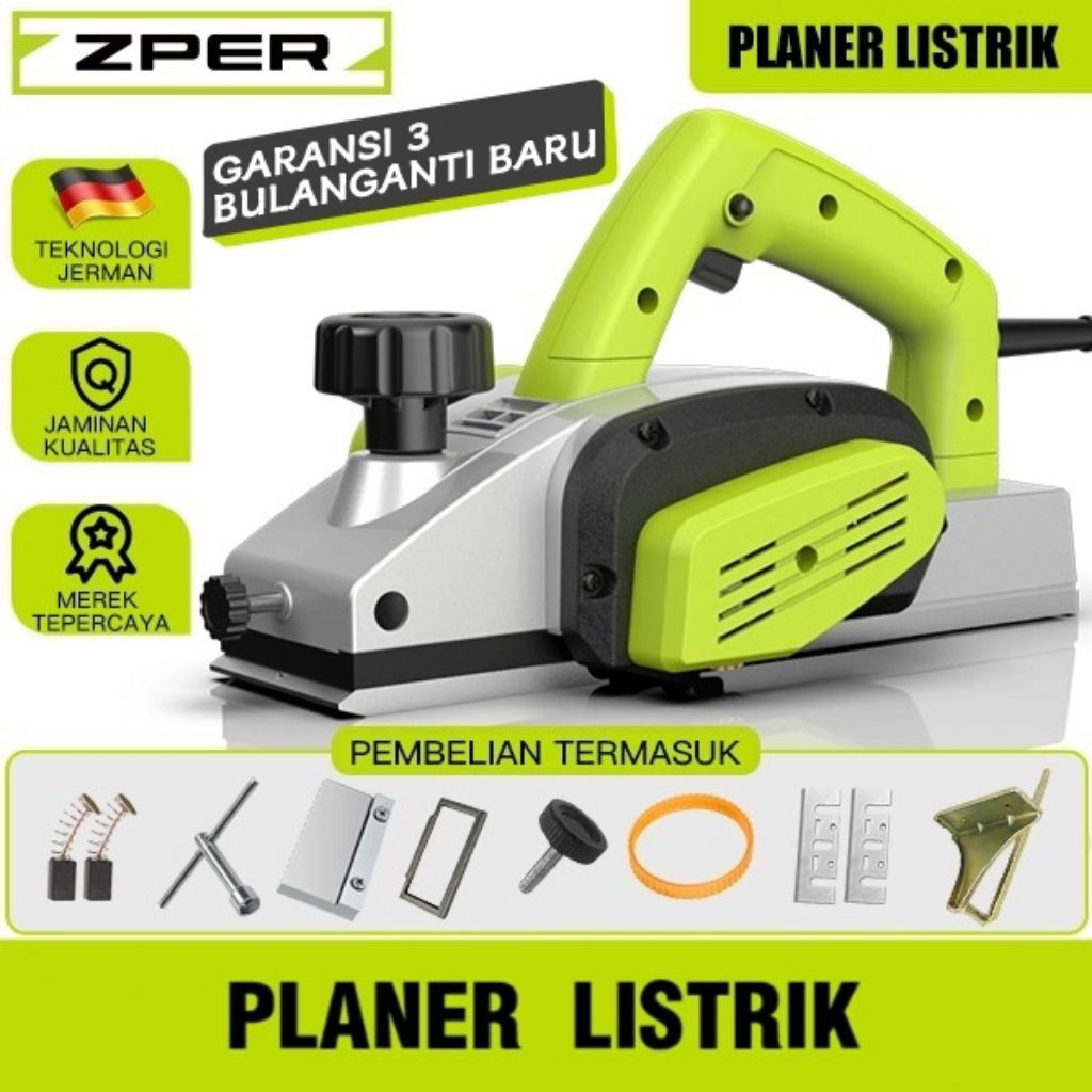 Mesin Serut Kayu (Planer) Listrik