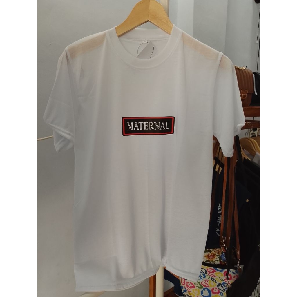 Baju pria murah | hadiah ultah pria | kaos murah pria | bahan adem warna putih keren