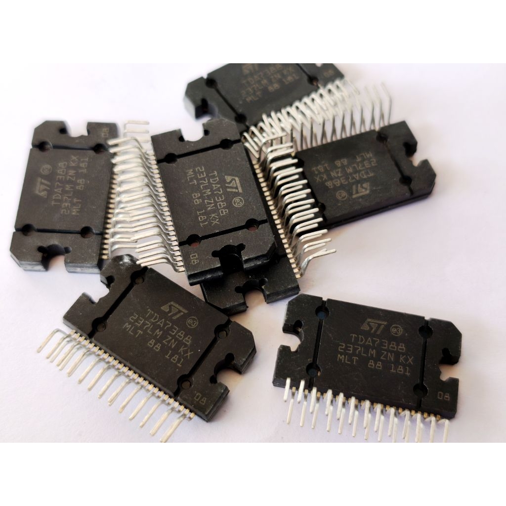 IC PCB TDA7388 ST 12v 4x45 watt ORIGINAL