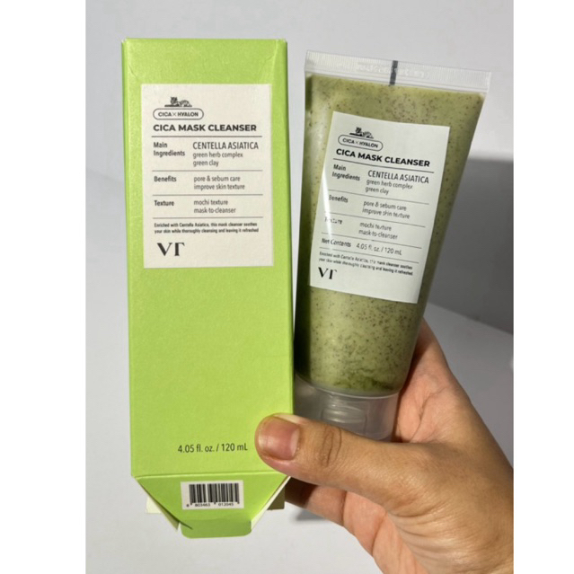 VT COSMETICS cica mask cleaser