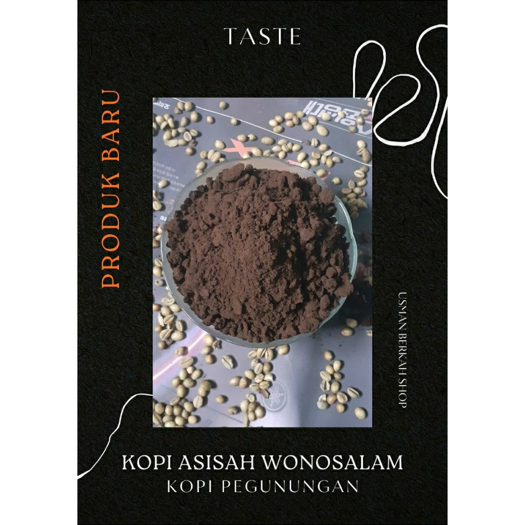 

Bubuk kopi Asisah premium 200 gr