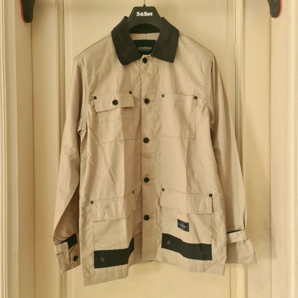 Sixteen Denim Scale Safari Jacket Preloved