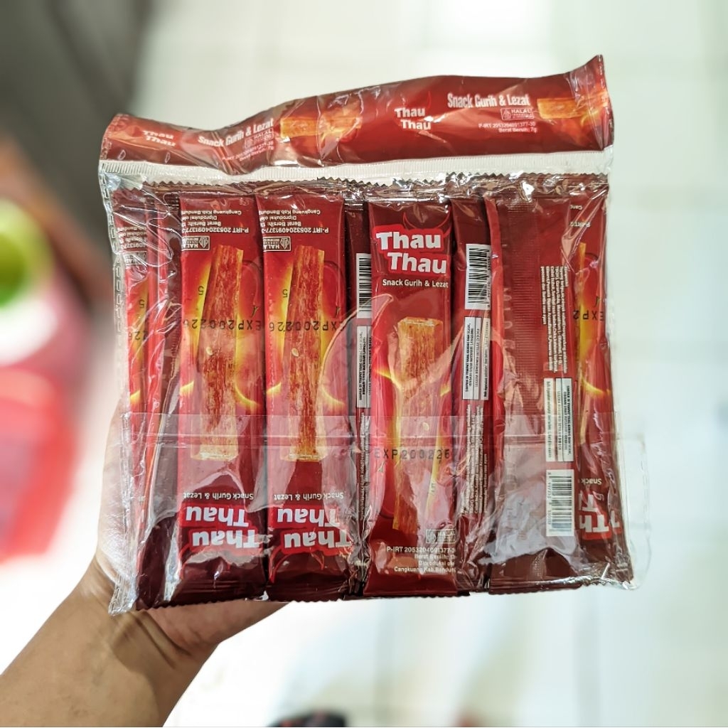 

Latio Thau Thau Snack Gurih Isi 20pcs – Camilan Renyah Murah