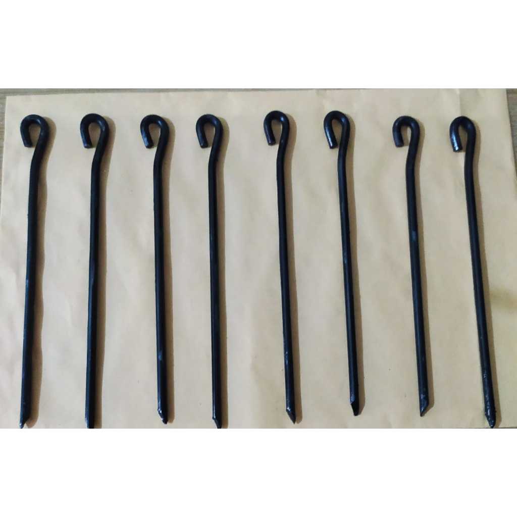 PASAK TENDA / PATOK TENDA BESI PANJANG 20 Cm