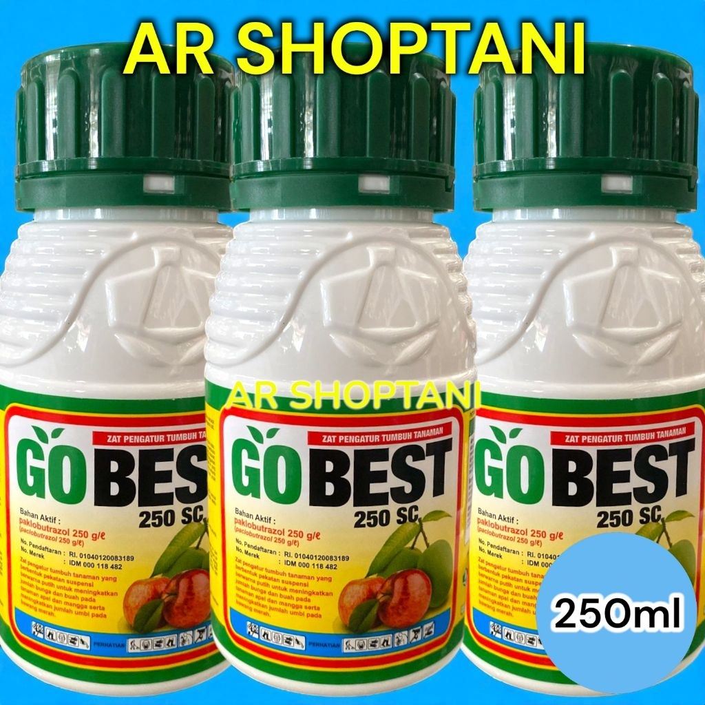 AR GOBEST 250 SC 250 ml (Paclobutrazol 250 g/l) zpt tanaman