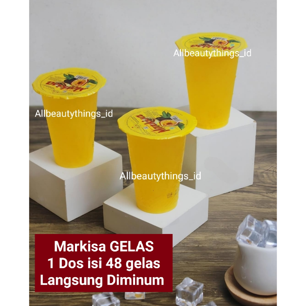 Markisa Bola dunia GELAS 1 DOS langsung minum