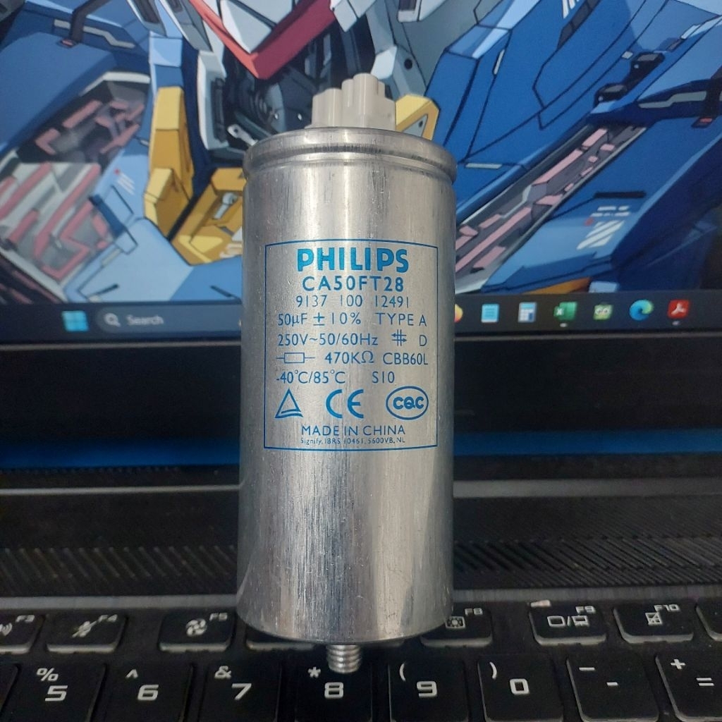 Kapasitor 50 Mikro / Capasitor 50uf Philips - CA50FT28