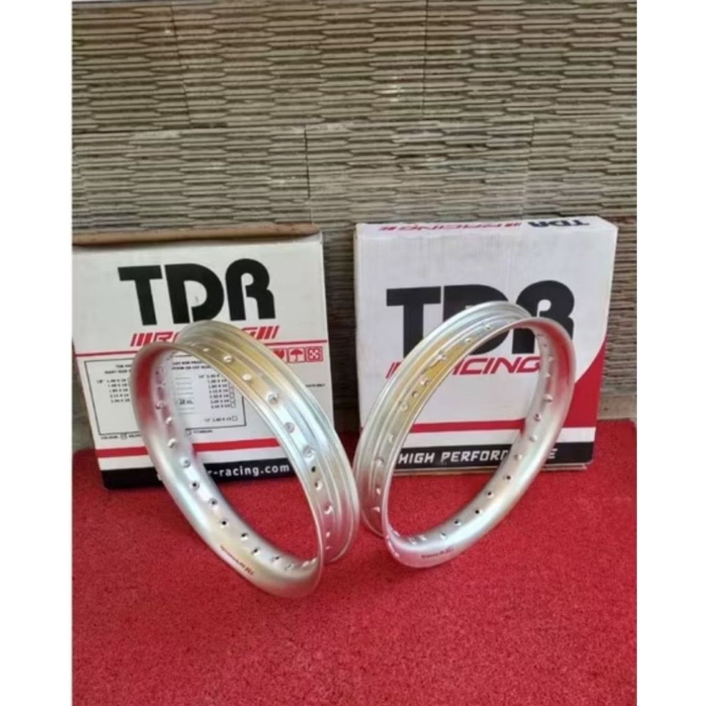 VELG SUPERMOTO HOLE 28 / 36 RING 17 MERK TDR LEBAR 185 250