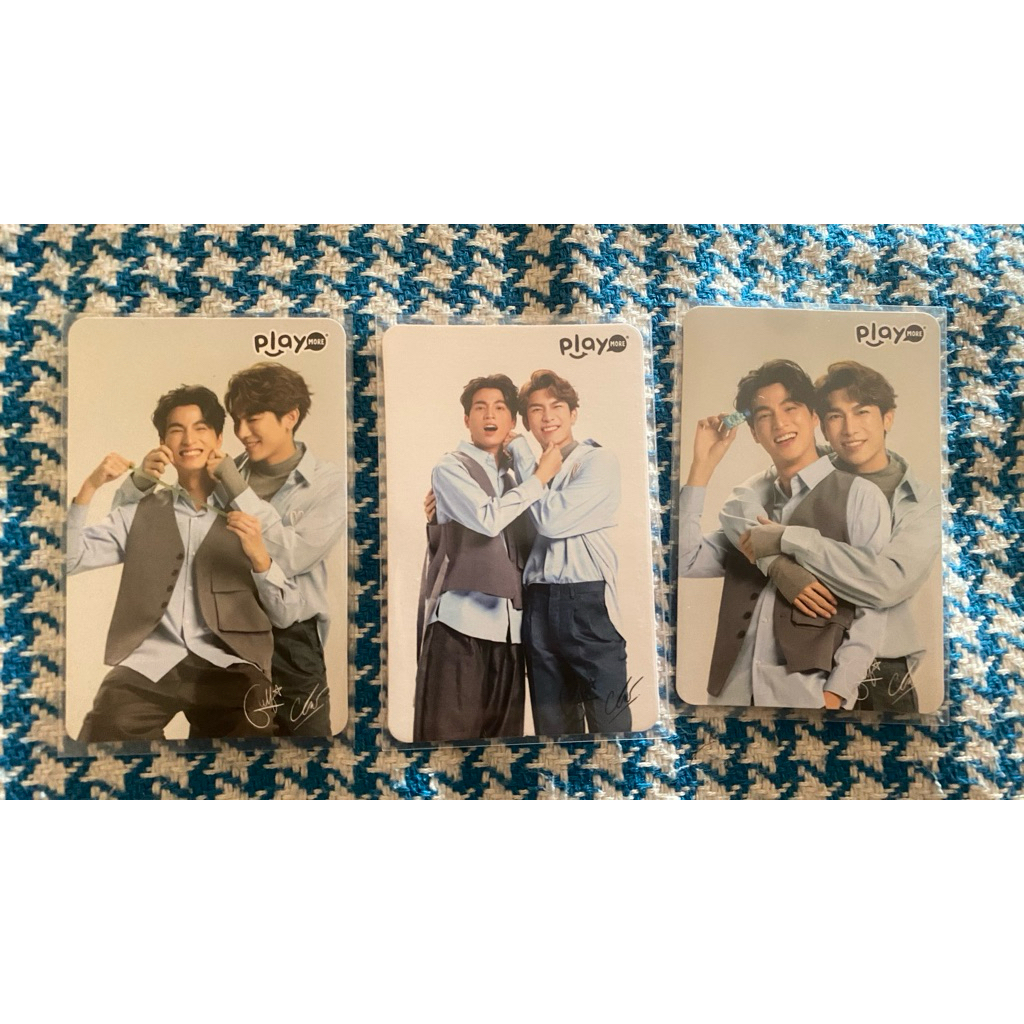 Mewgulf x Playmore Photocard Blue ver