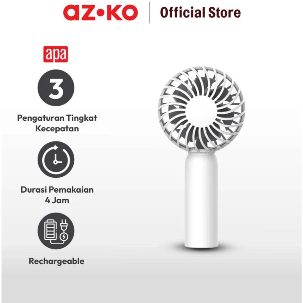 Apa 2 Inci Kipas Angin Portabel - Mini Fan Portable