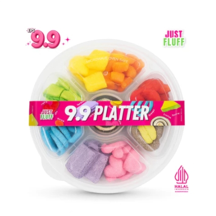 

[9.9 PLATTER] 9 MARSHMALLOW JUSTFLUFF [HALAL]