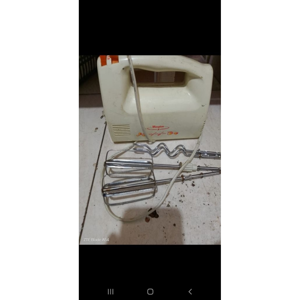 mixer maspion bekas murah pembuat pengaduk kue