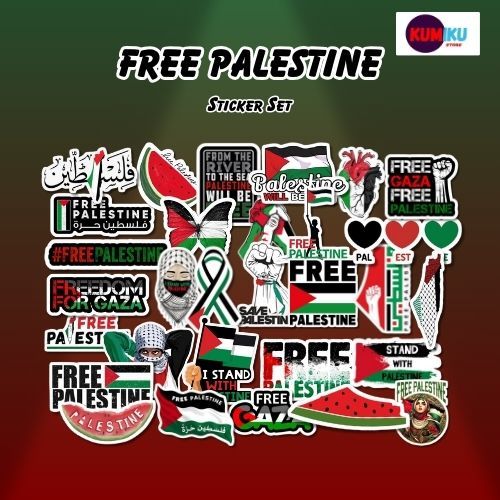 

Sticker Free Palestine| Sticker Aesthetic | Sticker Kpop | Sticker Anime | Sticker Laptop | Anti Air
