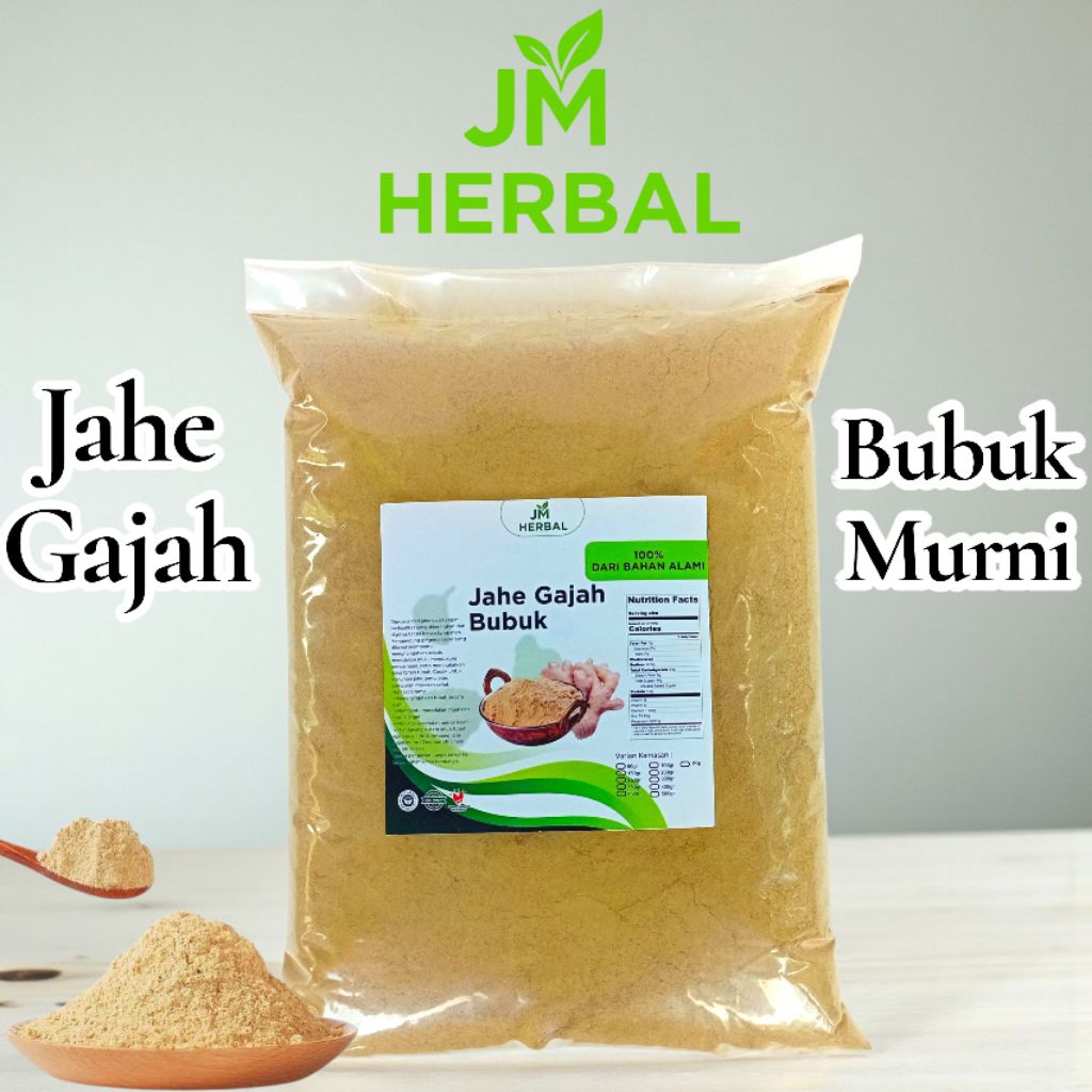 

Jahe gajah Bubuk Murni 1Kg/Asli Murni Jahe Gajah Bubuk 1Kg