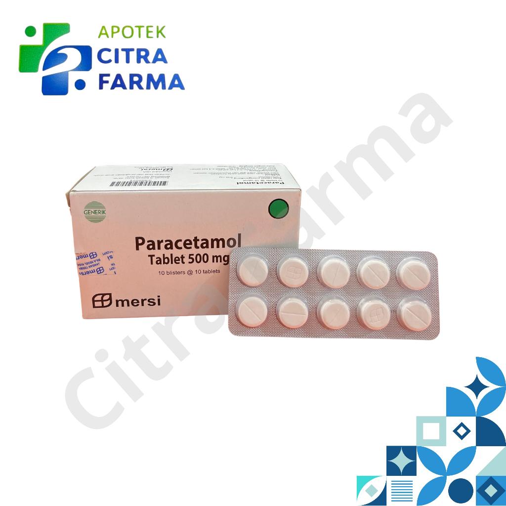 Paracetamol 500mg Mersi