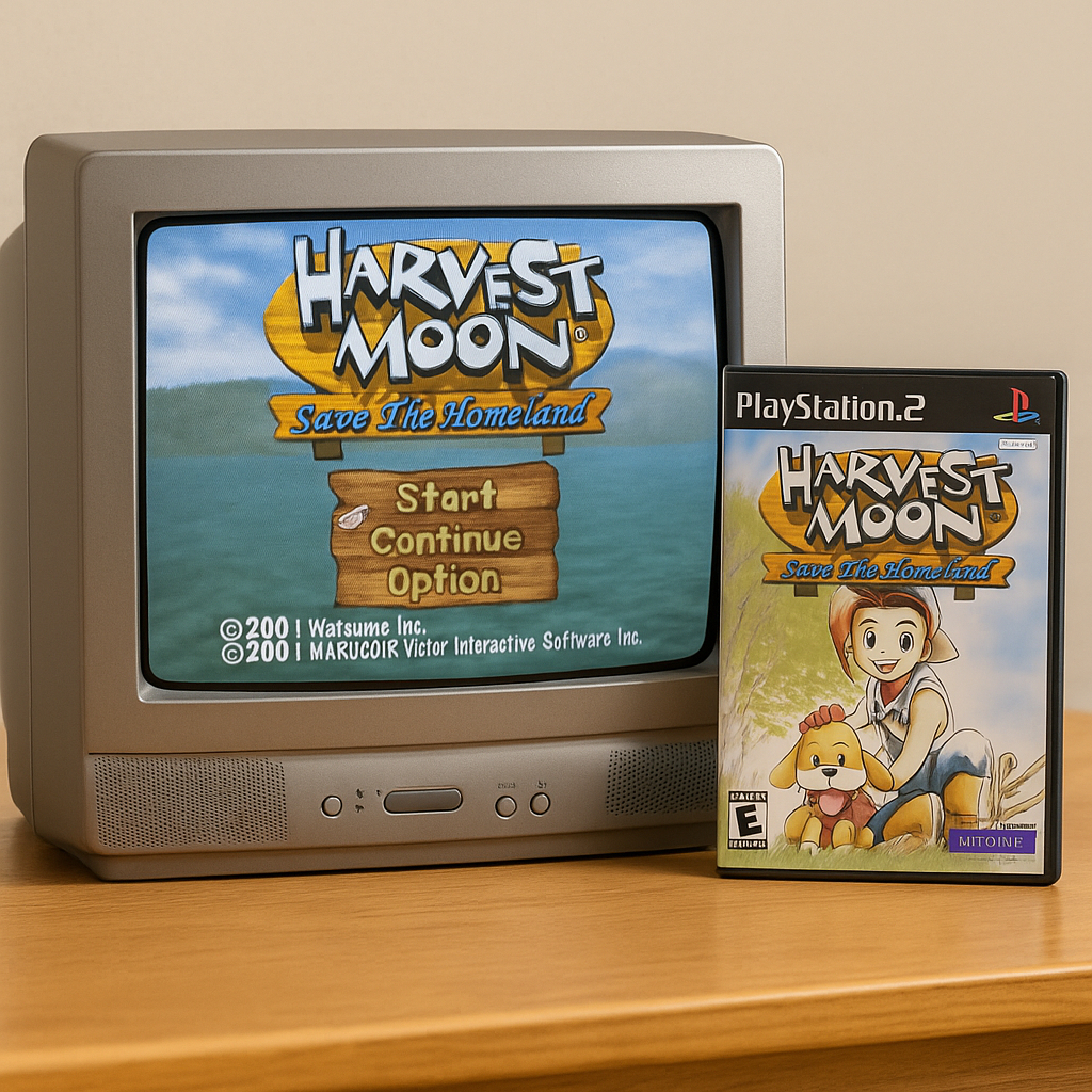 [ Game PS2 Playstation 2 ] Harvest Moon: Save the Homeland