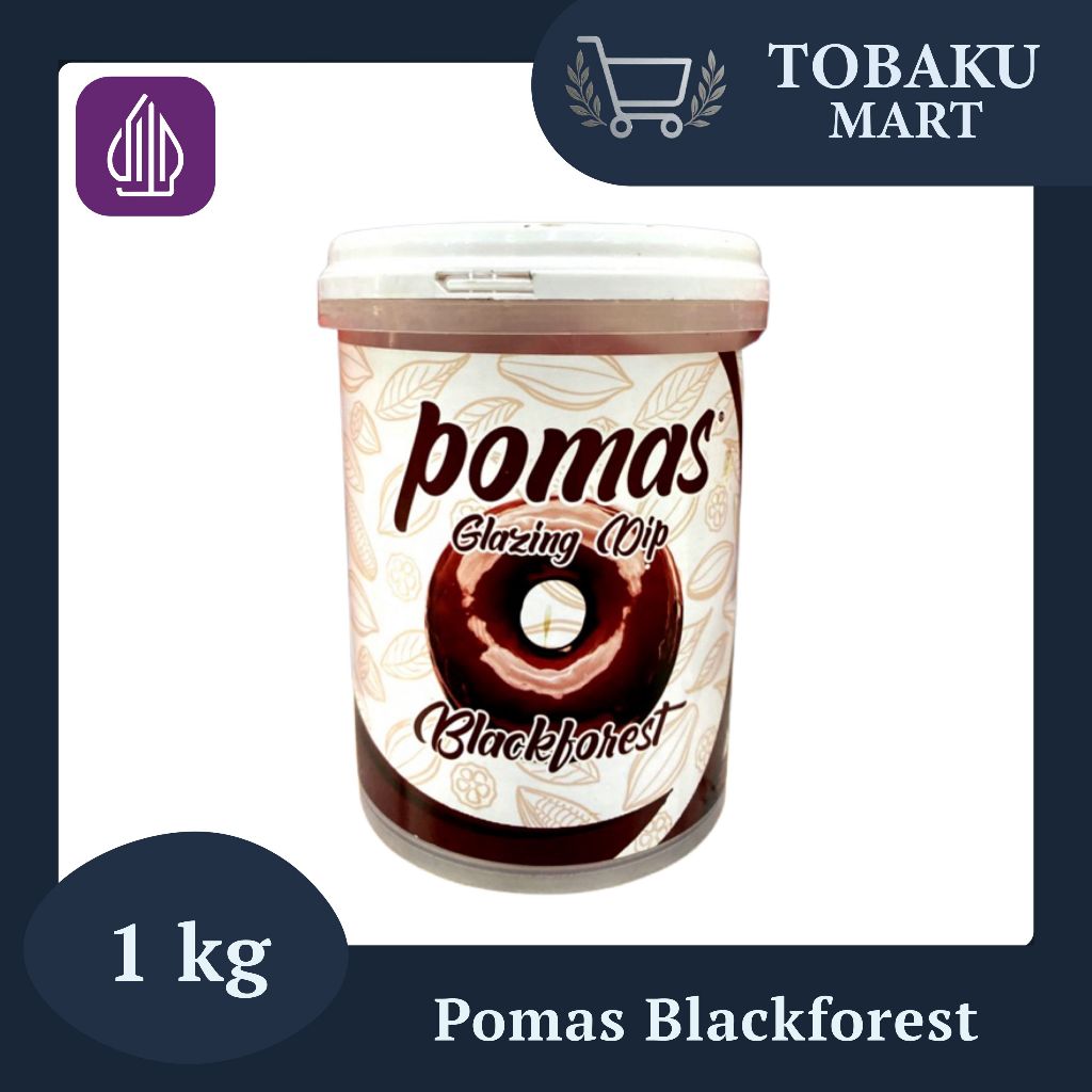 

POMAS GLAZE BLACKFOREST 1 KG / GLAZE HITAM MANIS DENGAN CITARASA BLACKFOREST OTENTIK / UNTUK CELUPAN, TOPPING, DAN DEKORASI DONAT, KUE, DAN DESSERT / HASIL AKHIR CANTIK DAN RASA PREMIUM UNTUK BAKERY DAN MINUMAN KEKINIAN