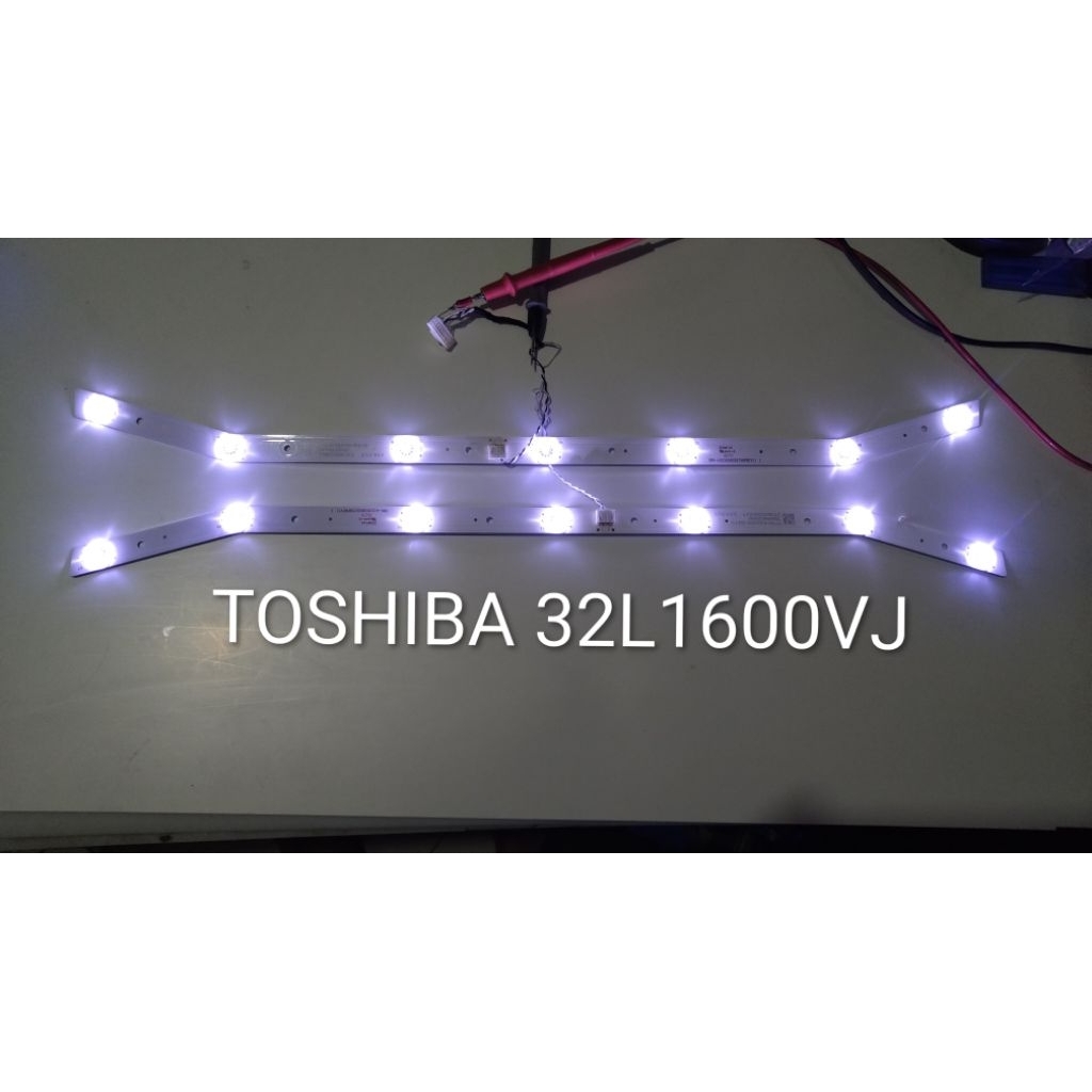 Lampu backlight tv toshiba 32l1600vj