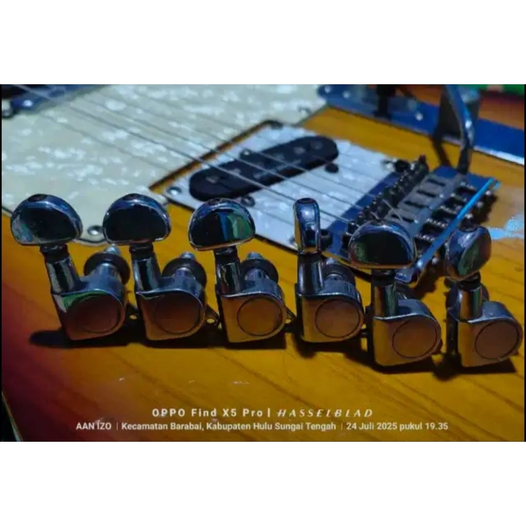 Dryer gitar model stratocaster sejajar