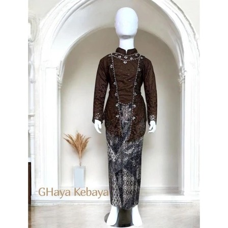 NYL_Mode TERLARIS Set Kebaya Anak Full Payet / Kebaya Anak TK SD / Kebaya Kondangan Bahan Brukat