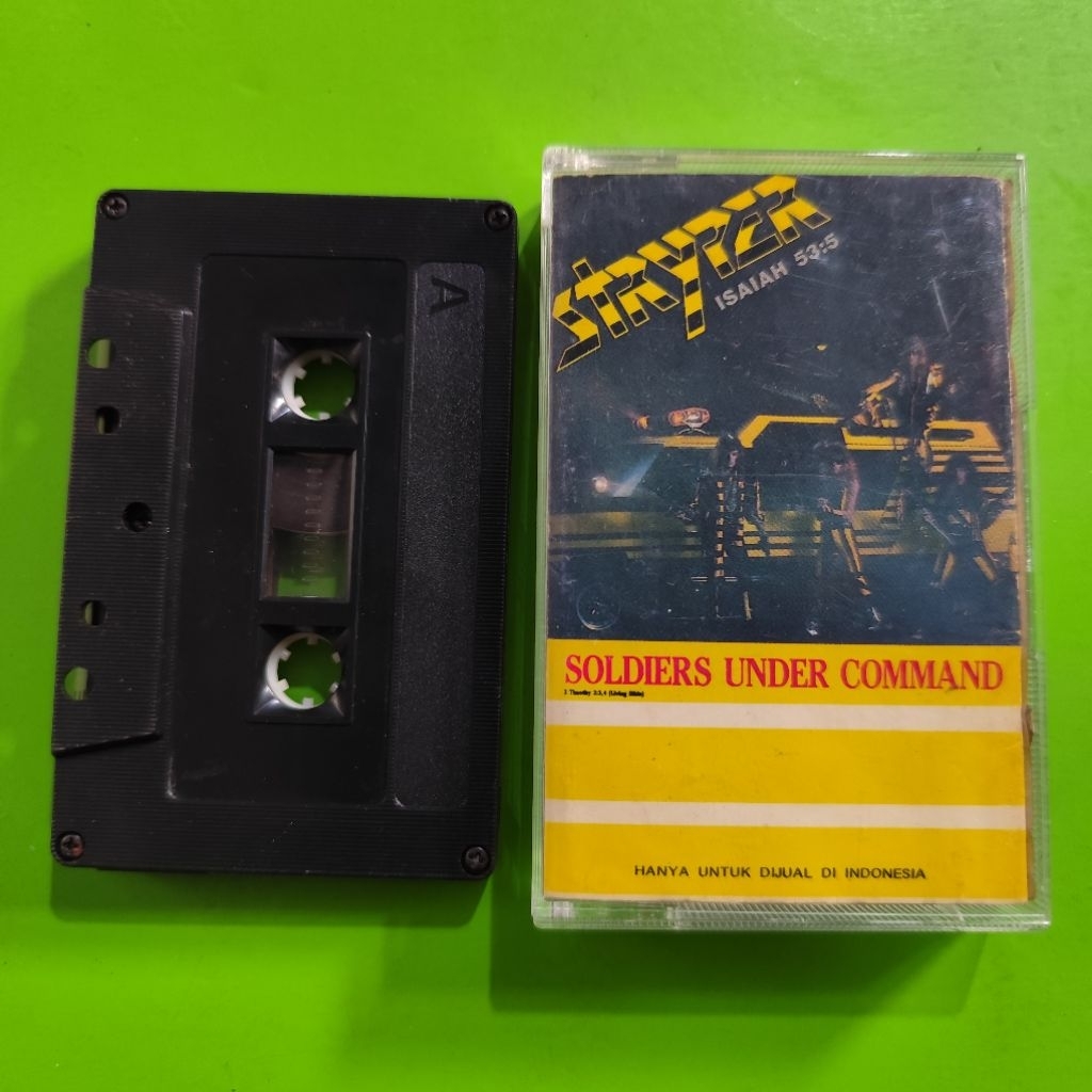 Kaset STRYPER Soldiers Under Command
