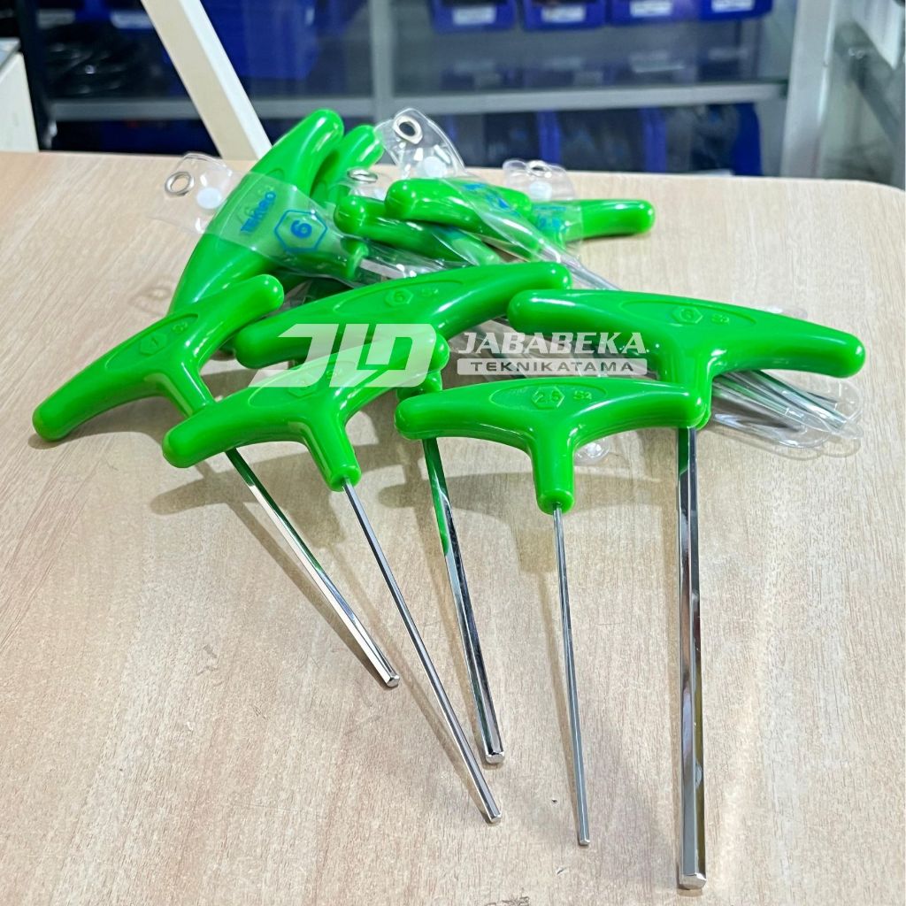 TEKIRO Kunci L5 Model T5 / Kunci L Model T / Tools - Alat Perkakas - Kunci L 5 T 5 - Alat Pertukanga