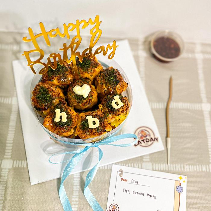 

DIMSUM TART (free custom tulisan + birthday kit + chili oil)