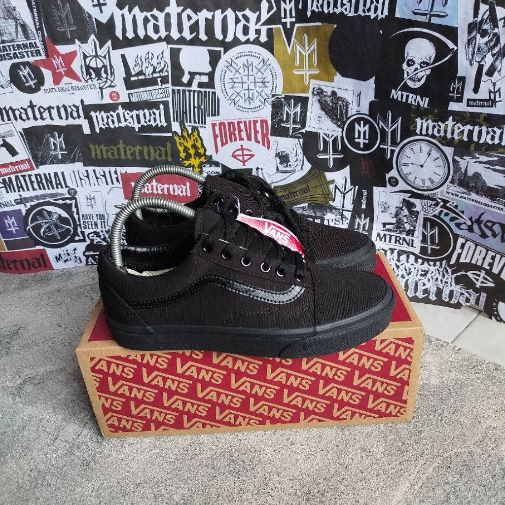 Vans Old Skool Black/Black | Resmi PT. Navya