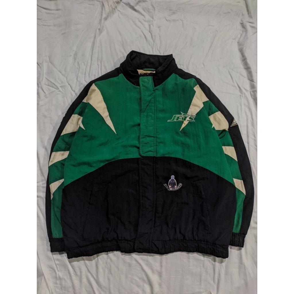 jaket vintage starter apexone proline nfl newyork jets