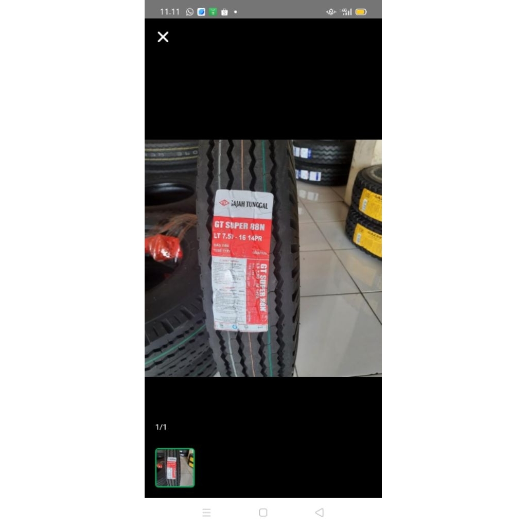 Ban Luar GT Super  750-16