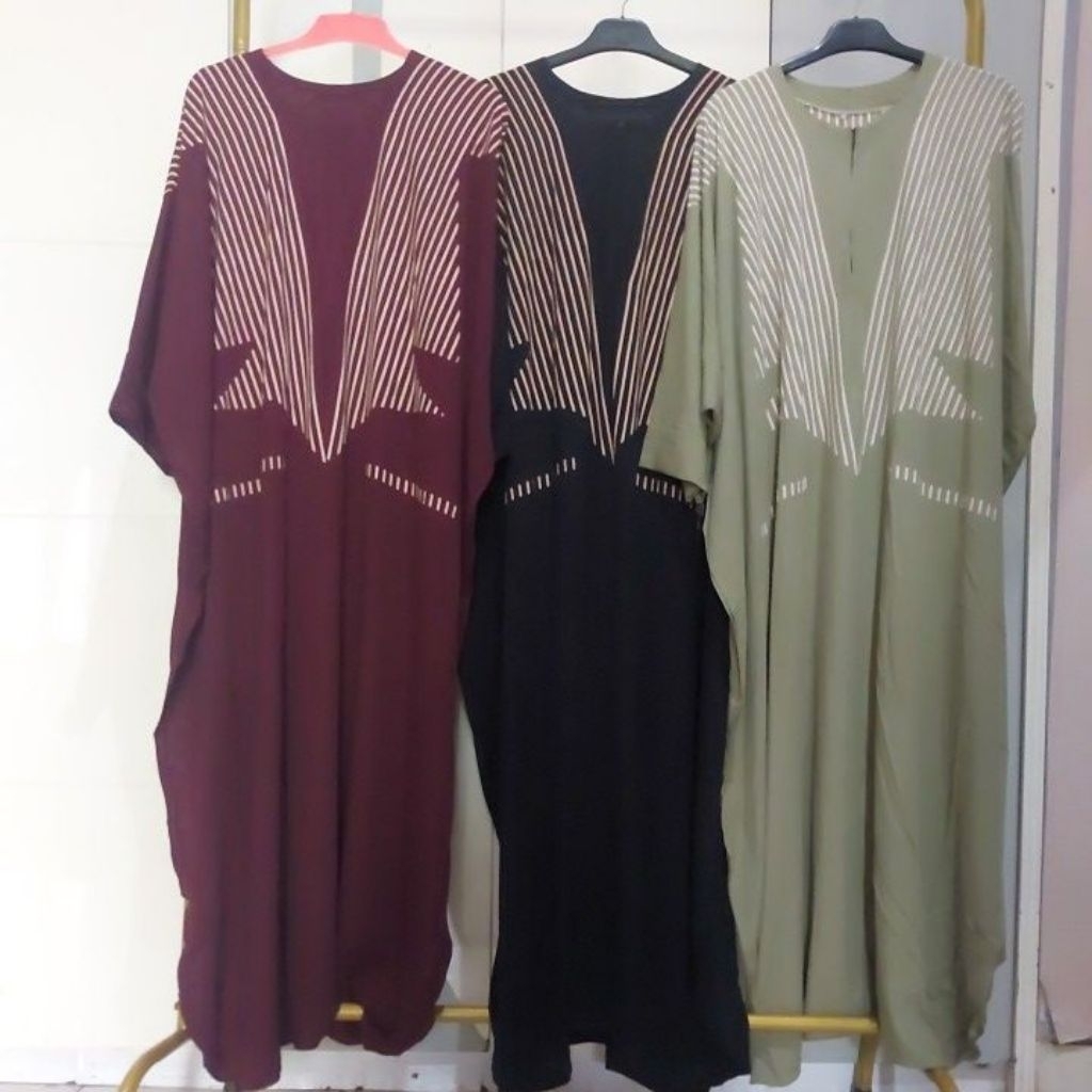 Kaftan remaja Kaftan Rayon Duniatex Kaftan Abaya Gamis Kaftan longdress lowo Kaftan Batik Pekalongan