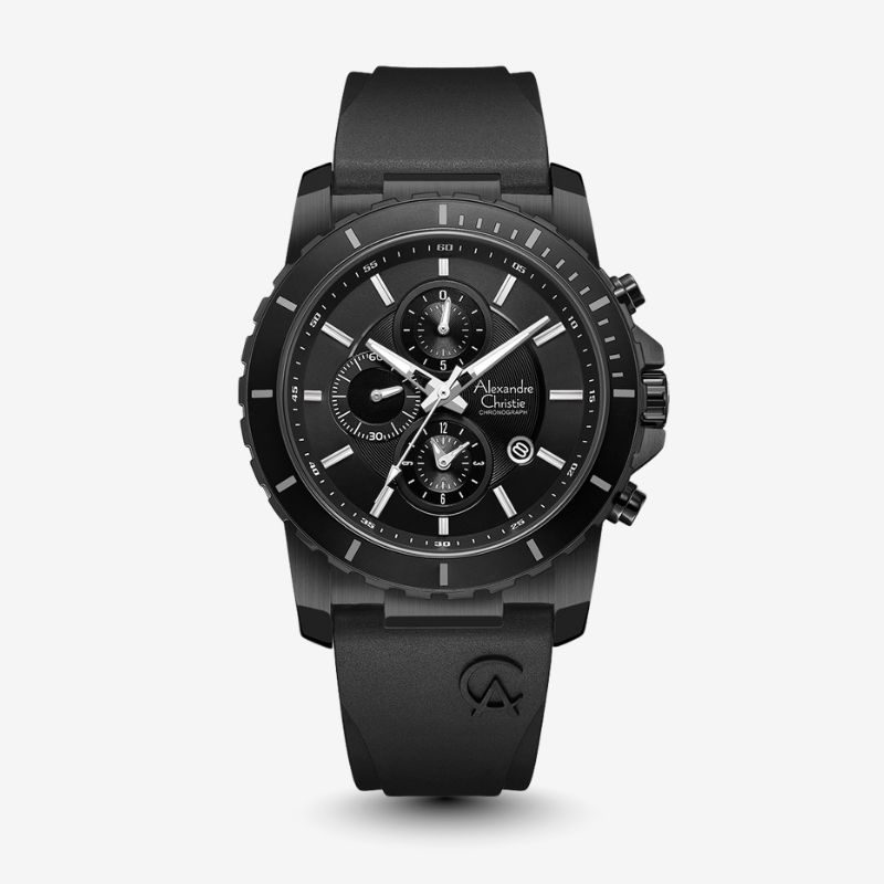 Jam Tangan Alexandre Christie Pria AC 6141 AC6141 Original Garansi Resmi Alexander Christie 6141