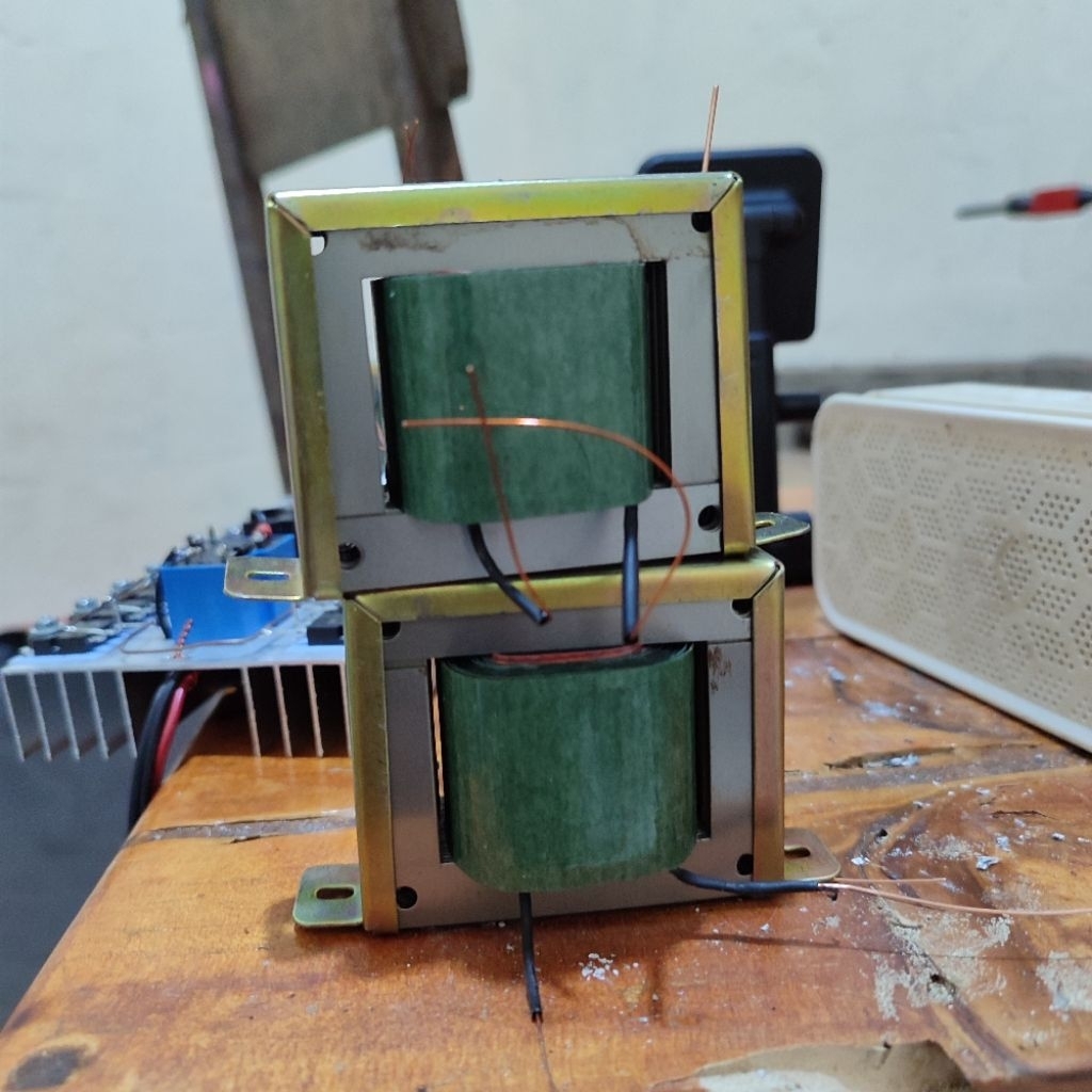 Trafo 3amper tembaga murni anti air