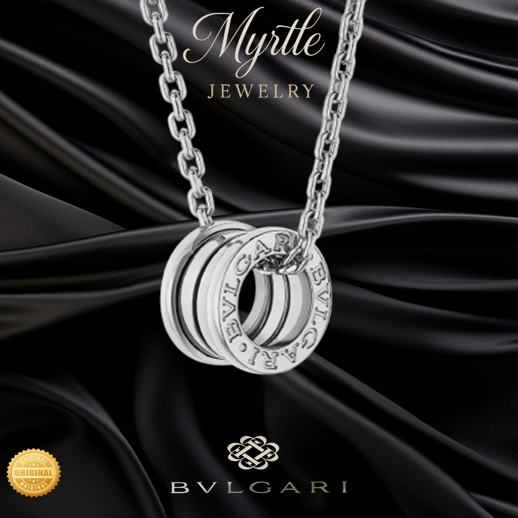 (18K GOLD/MYRTLE JEWERLY) B.ZERO1 Necklace Classic whitegold/ 18K Gold63