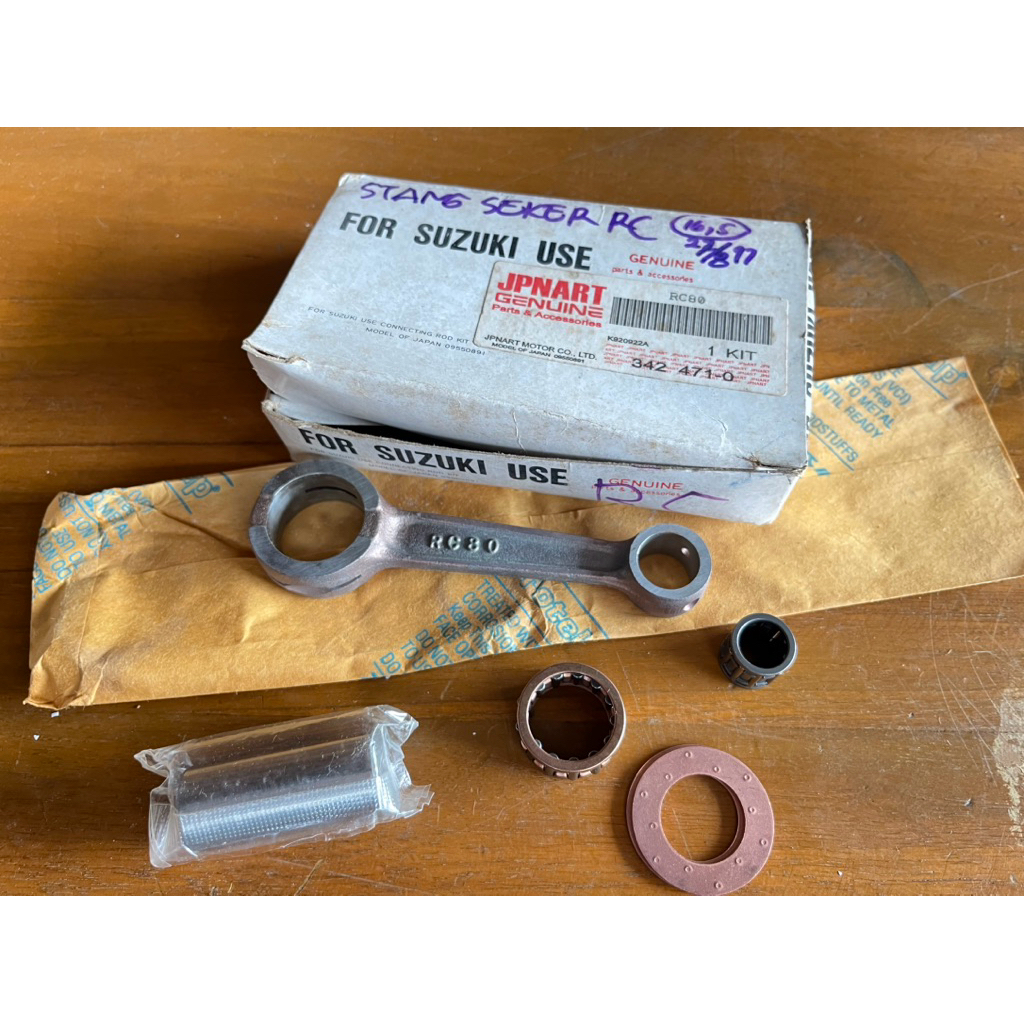 STANG SEHER SEKER PISTON Suzuki RC 80 RC 100 RC80 RC100 ori