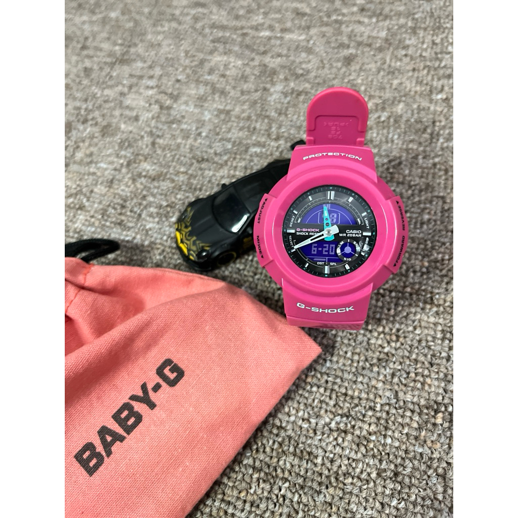 Jam Tangan G-Shock Mini AW-582SC LikeNew Condition Second Original