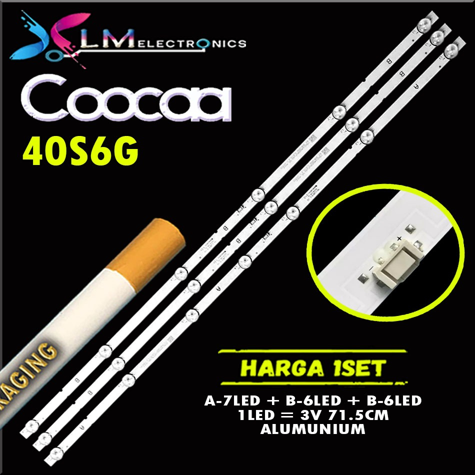 BACKLIGHT TV LED COOCAA 40S6G BACKLIGHT COOCAA COOCA COCAA COCA 40S6G