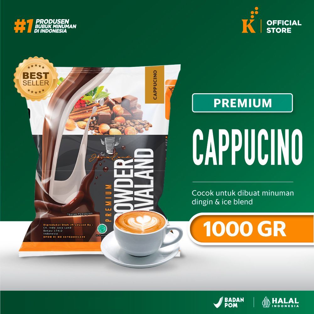 

Bubuk Minuman Premium Cappuccino Javaland Grande 1kg
