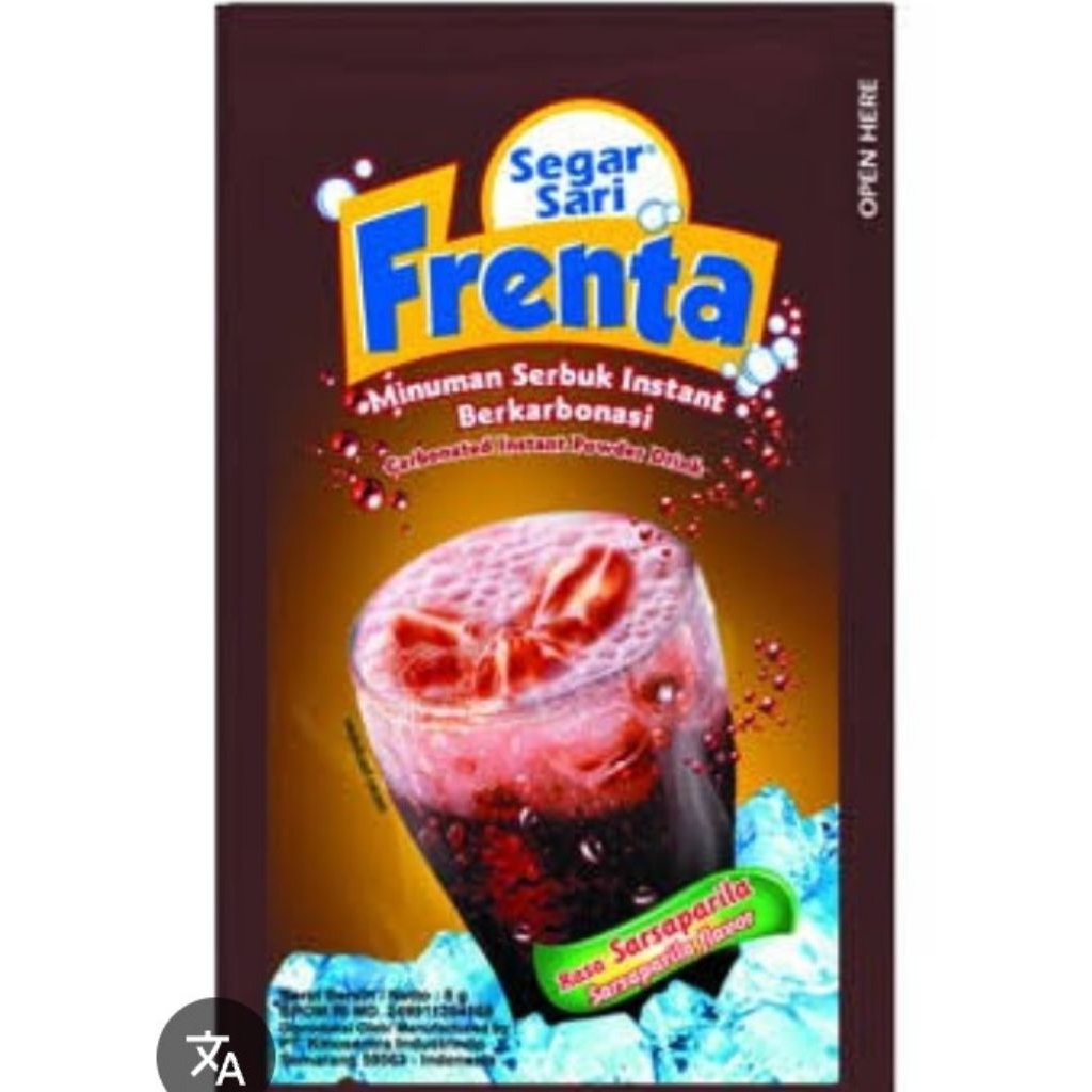 MINUMAN SERBUK FRENTA 1 RENCENG