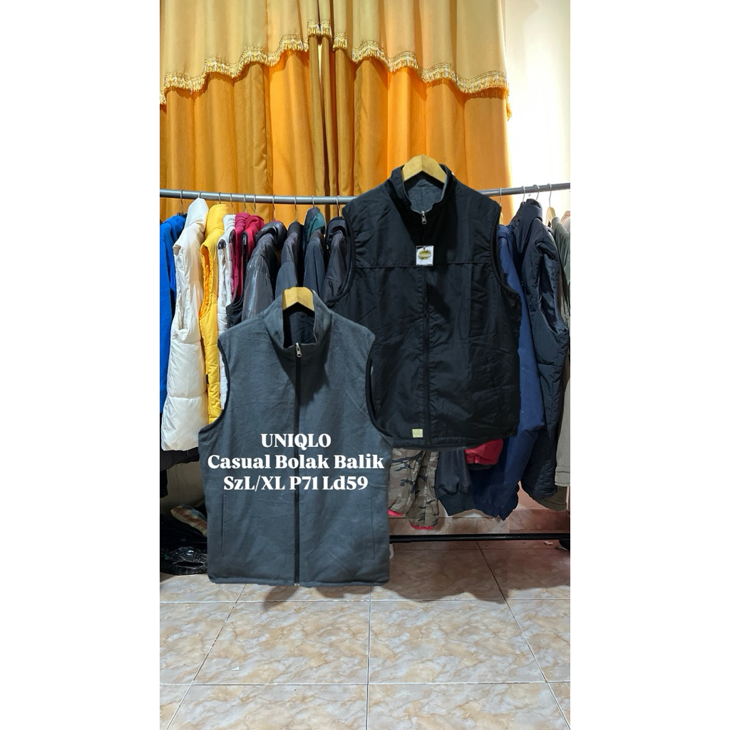 ROMPI UNIQLO CASUAL BOLAK BALIK