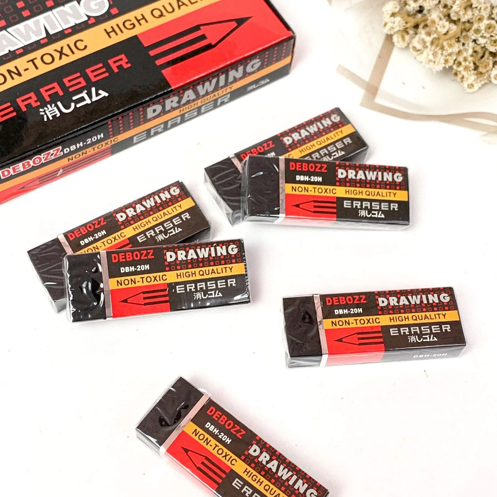 

DEBOZZ - PENGHAPUS BESAR / SETIP / KARET KOREKSI / ERASER DBH-20H BLACK