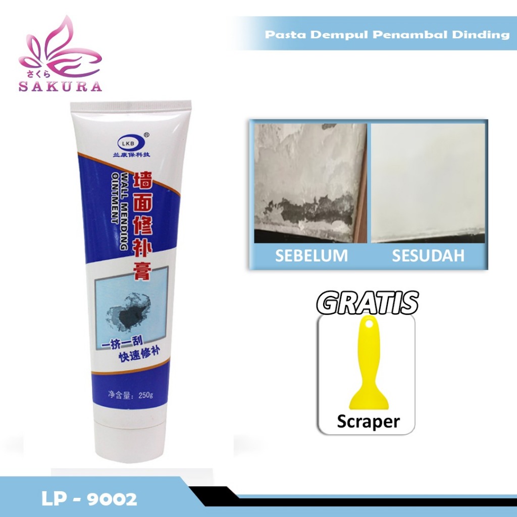 SOSOYO - Dempul Instan Dempul Tembok Instan Anti Retak Tembok Penambal Tembok Retak Dempul Anti Boco