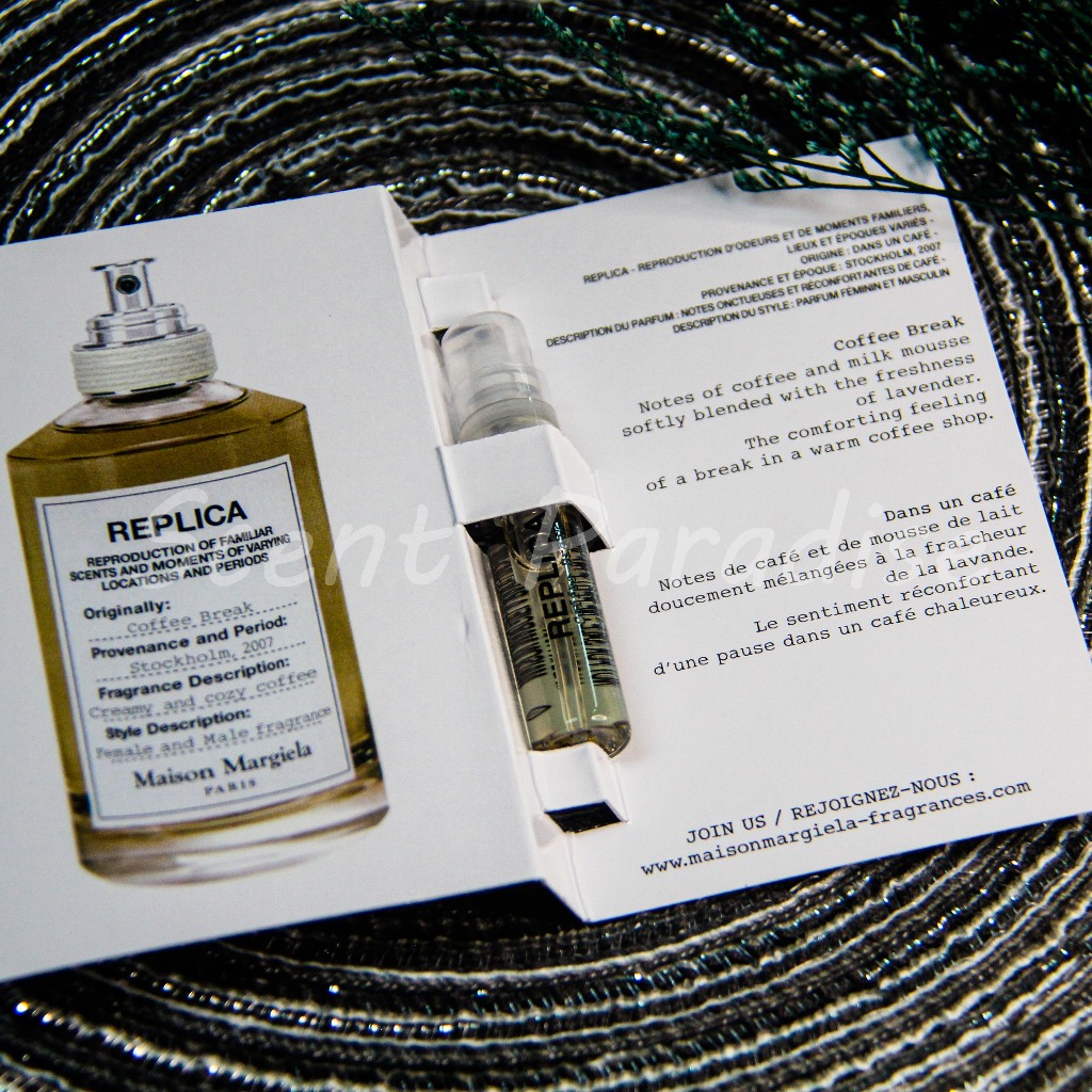 Coffee Break, 2019 Tester Parfum 1.5ml Wewangian Parfum Botol/Sampel Parfum/Vial Parfum Original