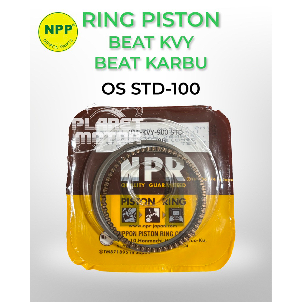 RING PISTON BEAT KVY RING SEHER PER SEHER BEAT KARBU NPP
