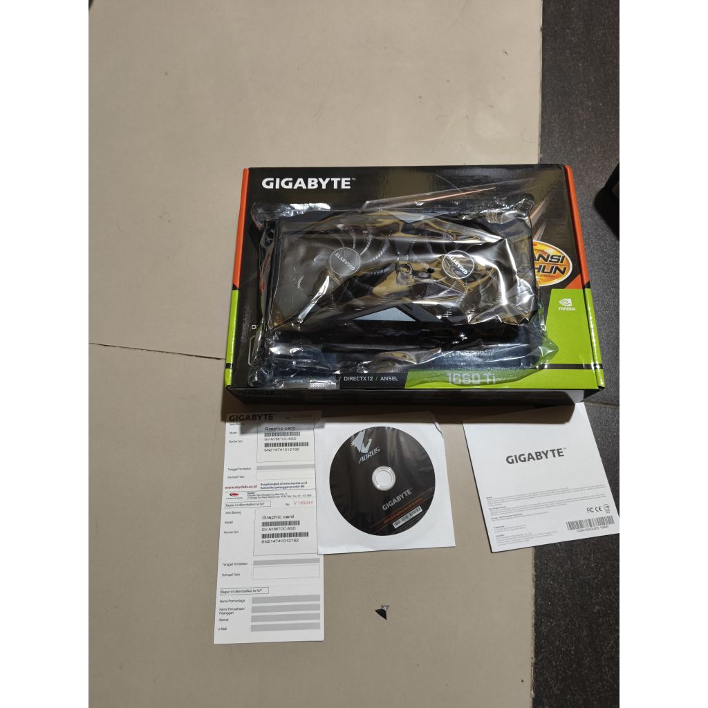GIGABYTE NVIDIA GTX 1660 TI 6GB