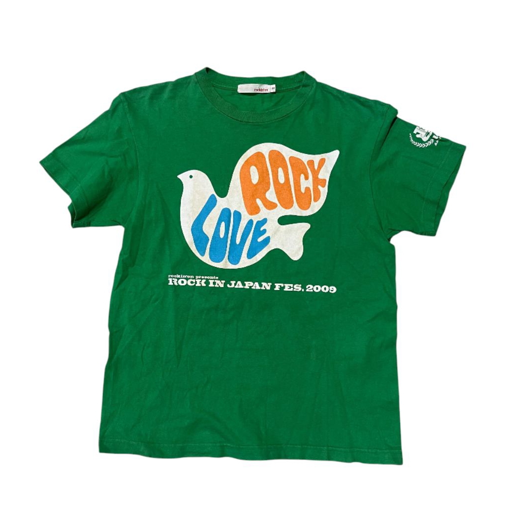 Tshirt rockin'on present rock love