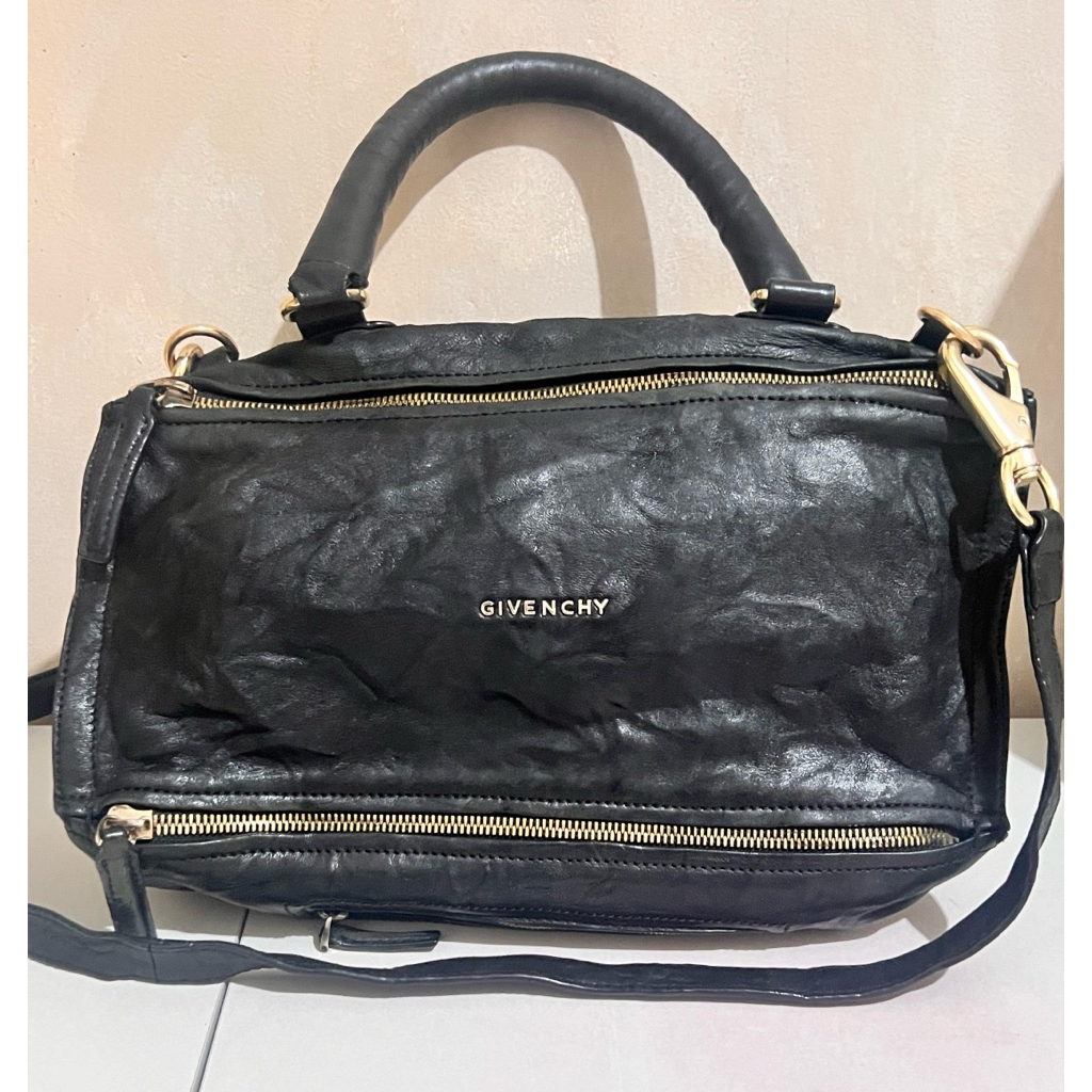 Preloved Givenchy Pandora Black Tote Bag